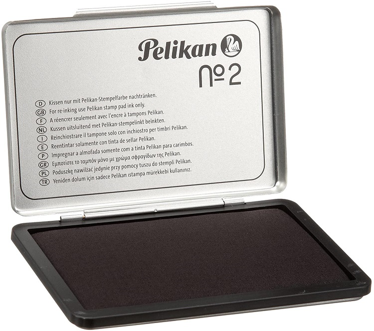 PELİKAN ISTAMPA NO:2 7x11 METAL SİYAH 331777- 