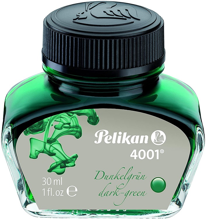 PELİKAN YAZI MÜREKKEBİ 4001 30 ML YEŞİL 301044- 