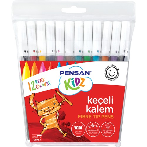 PENSAN KEÇELİ KALEM 12 Lİ KIDZ 34020- 