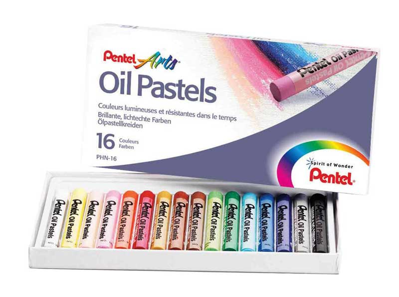 PENTEL PASTEL BOYA YAĞLI PHN16 16 RENK- 