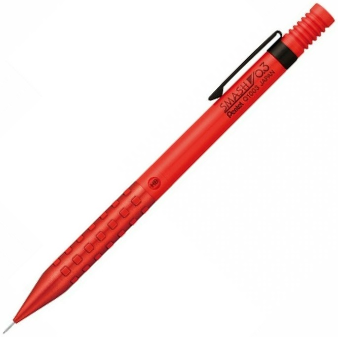 PENTEL TEKNİK ÇİZİM KALEMİ Q1003-PL6 0.3MM METALİK KIRMIZI- 