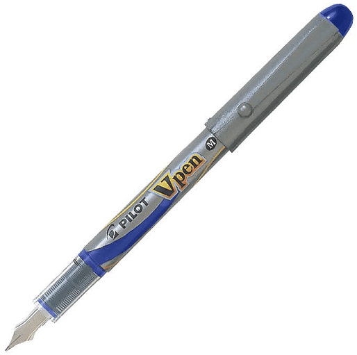 PILOT DOLMAKALEM V PEN SILVER MAVİ SVP-4M-L- 