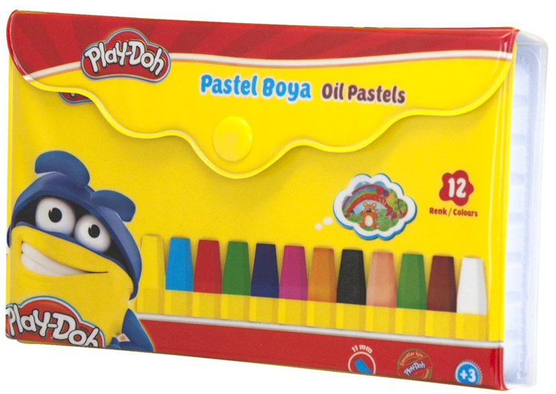 PLAY-DOH PASTEL BOYA ÇANTALI 12 RENK PA005- 