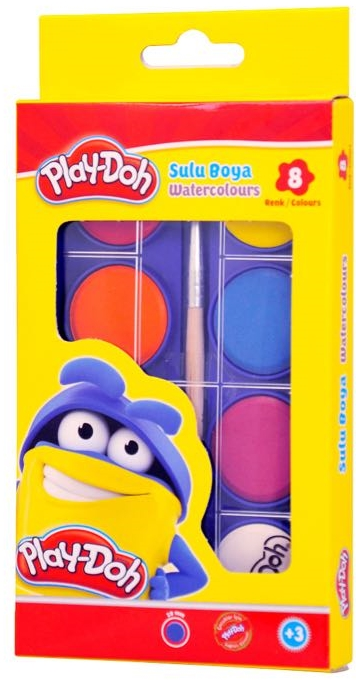 PLAY-DOH SULUBOYA 8 RENK SU001- 