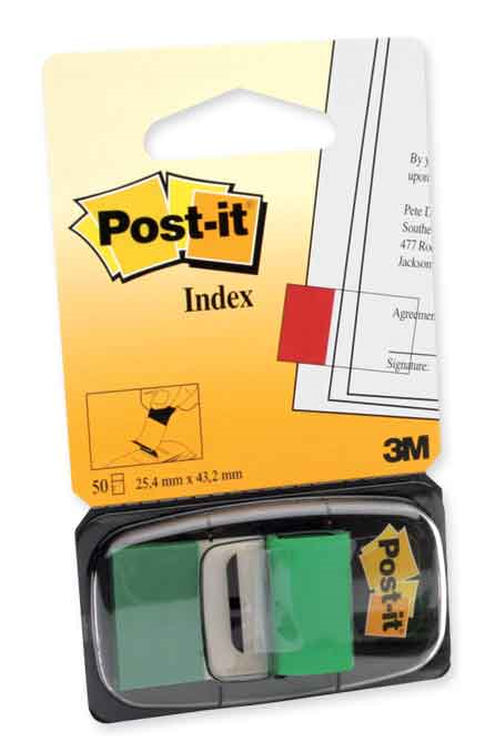 POST-IT İŞARET BANDI YEŞİL 50 YAPRAK 680-3- 