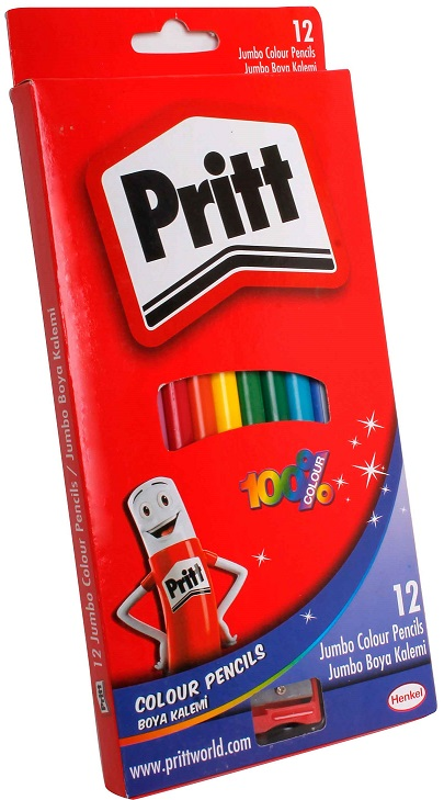 PRITT KURUBOYA JUMBO ÜÇGEN UZUN 12 Lİ 1219733- 