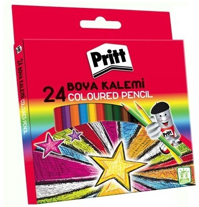 PRITT KURU BOYA UZUN 24 RENK 1221351- 