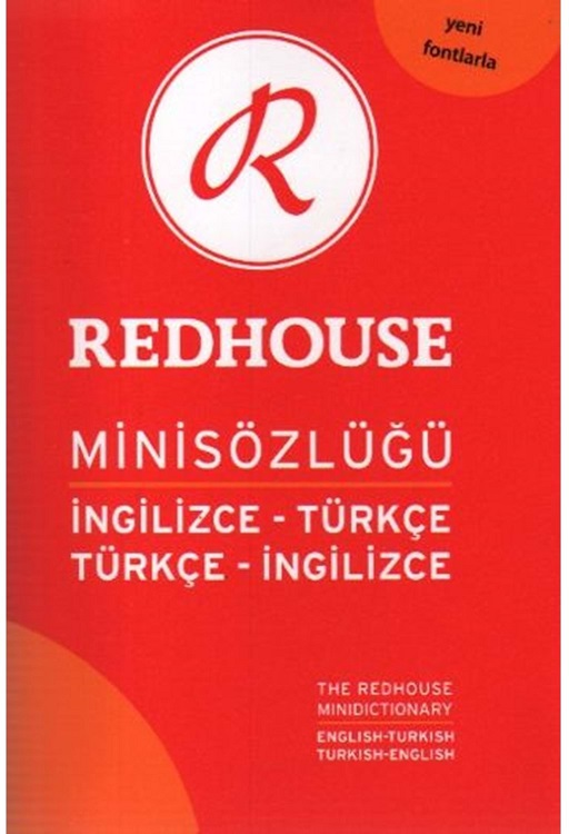 REDHOUSE MİNİ SÖZLÜĞÜ İ-T / T-İ (RS-006)- 