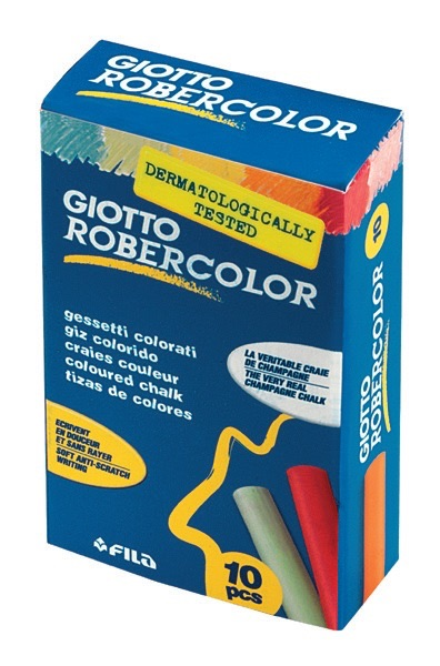 ROBERCOLOR TEBEŞİR 10 LU RENKLİ 538900- 