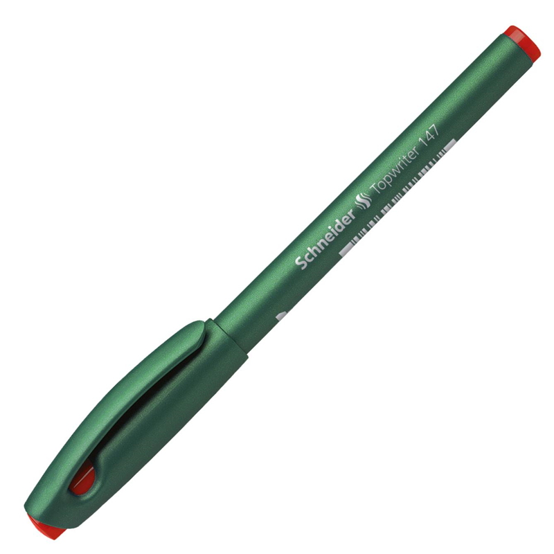 SCHNEIDER TOPWRITER FİBER UÇLU KALEM 147 KIRMIZI 0,6 MM 1472 SCR057- 