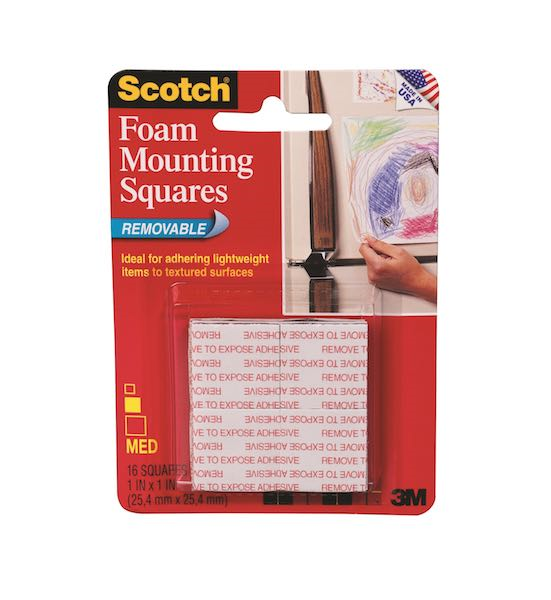 SCOTCH ÇİFT TARAFLI BANT 2,5X2,5CM 16 ADET 108- 