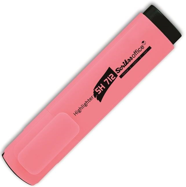 SCRIKSS FOSFORLU KALEM SH712 PASTEL PEMBE- 