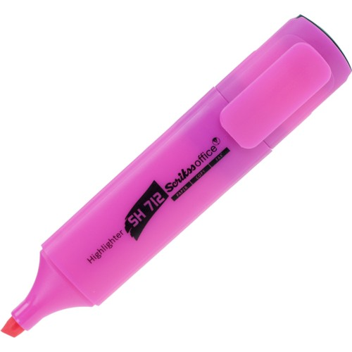 SCRIKSS FOSFORLU KALEM SH712 PEMBE- 