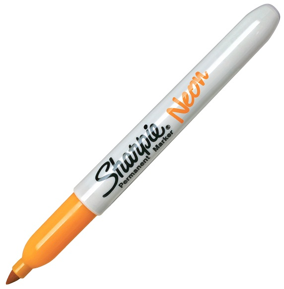 SHARPIE PERMANENT FINE YUVARLAK UÇ F.TURUNCU 1881077- 