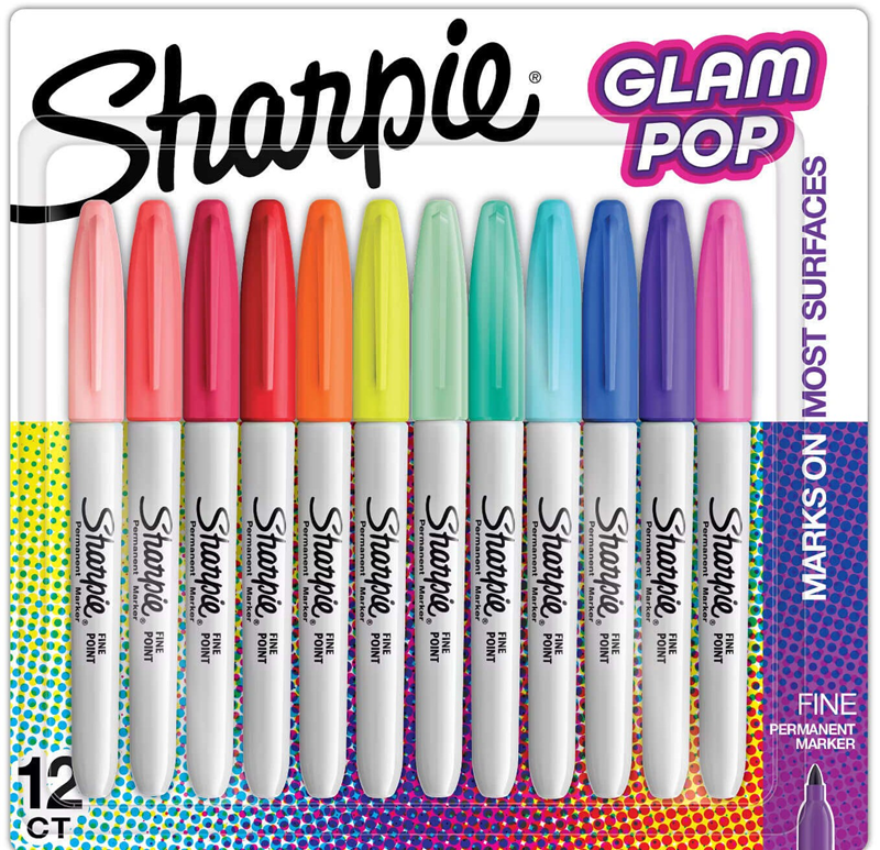 SHARPIE PERMANENT SET FINE 12 Lİ GLAM POP 2198780- 