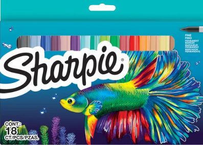 SHARPIE PERMANENT SET FINE 18 Lİ BALIK 2201230- 