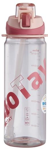 SHOTAY MATARA TRITAN 900 ML 4 KARIŞIK RENK-DESEN ST-6627- 