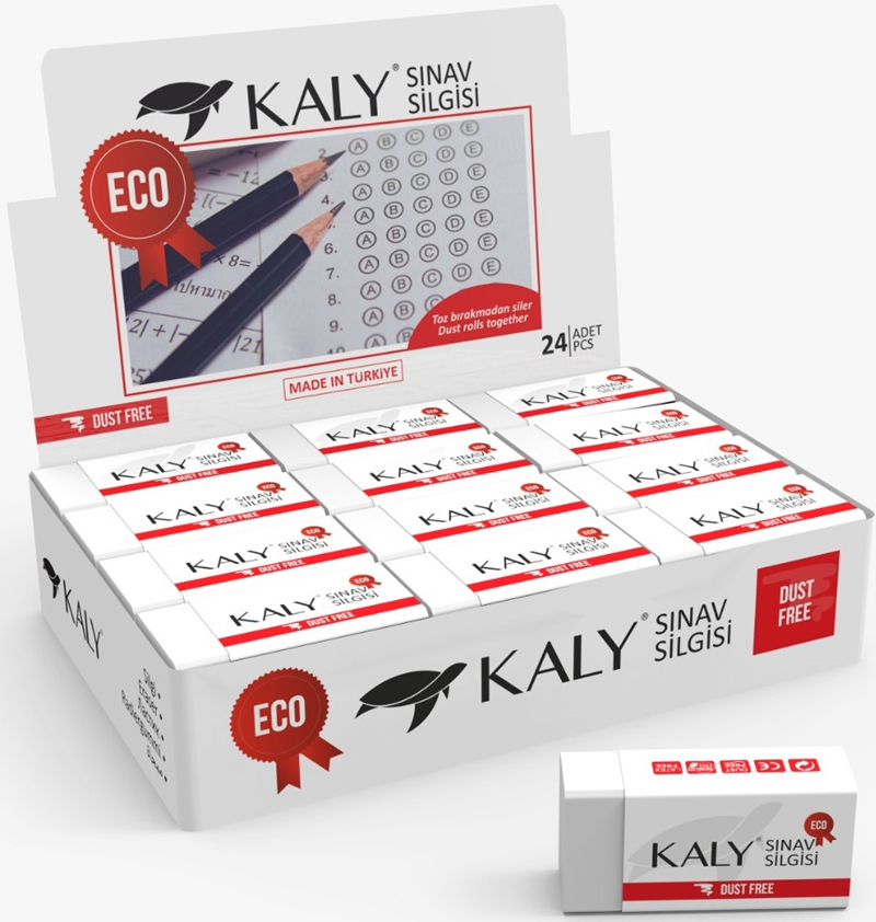 KALY SİLGİ SINAV BEYAZ 24 LÜ ART.597 - 