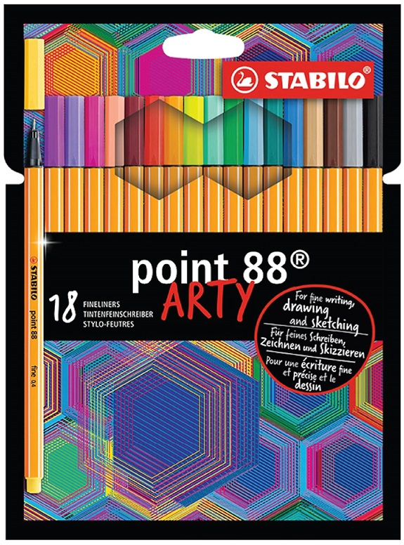 STABILO GLISS KALEM POINT 88 SET ARTY 18 RENK 8818/1-20- 