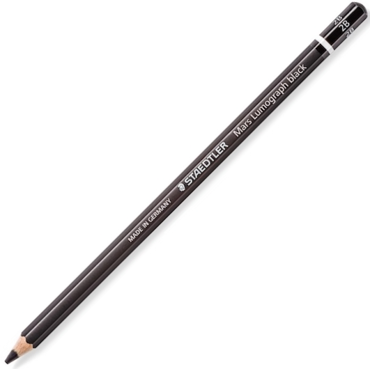 STAEDTLER KURŞUN KALEM DERECELİ MARS LUMOGRAPH BLACK 2B 100B-2B - 