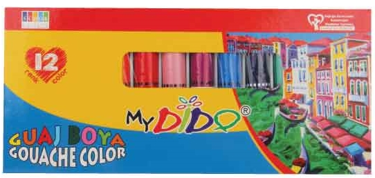 SÜDOR GUAJ BOYA 12X9 ML TÜP MYDİDO MY54- 