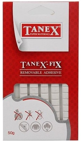 TANEX HAMUR YAPIŞTIRICI FIX BEYAZ 50 GR- 