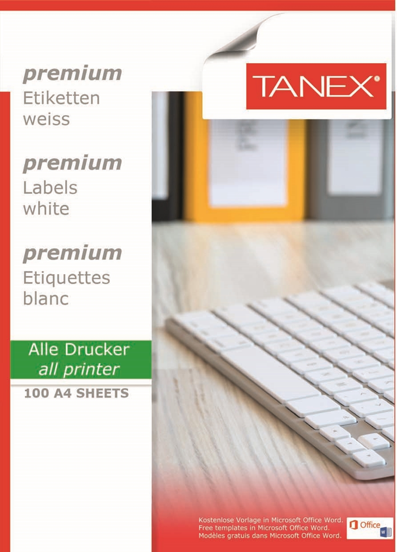 TANEX LASER ETİKET TW-2006 99.1 X 93.1 MM- 