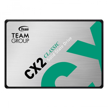 Team CX2 512GB 530/470MB/s 2.5" SATA3 SSD Disk (T253X6512G0C101)