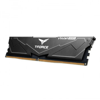 Team T-Force Vulcan Black 16GB(1x16GB) 6000Mhz DDR5 CL38 Gaming Ram (FLBD516G6000HC38A01)