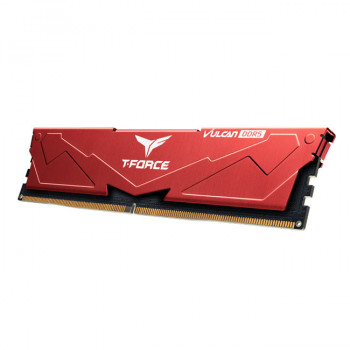 Team T-Force Vulcan Red 32GB(2X16GB) 5600Mhz DDR5 Gaming Ram CL32 (FLRD532G5600HC32DC01)