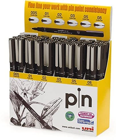 UNİ DRAWING PEN PIN-200/144 SET- 