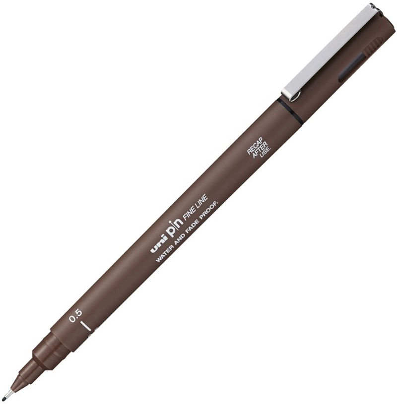 UNİ DRAWING PEN PIN05-200 0.5 SEPYA- 