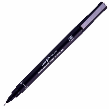 UNİ DRAWING PEN PIN07-200 0.7 SİYAH- 