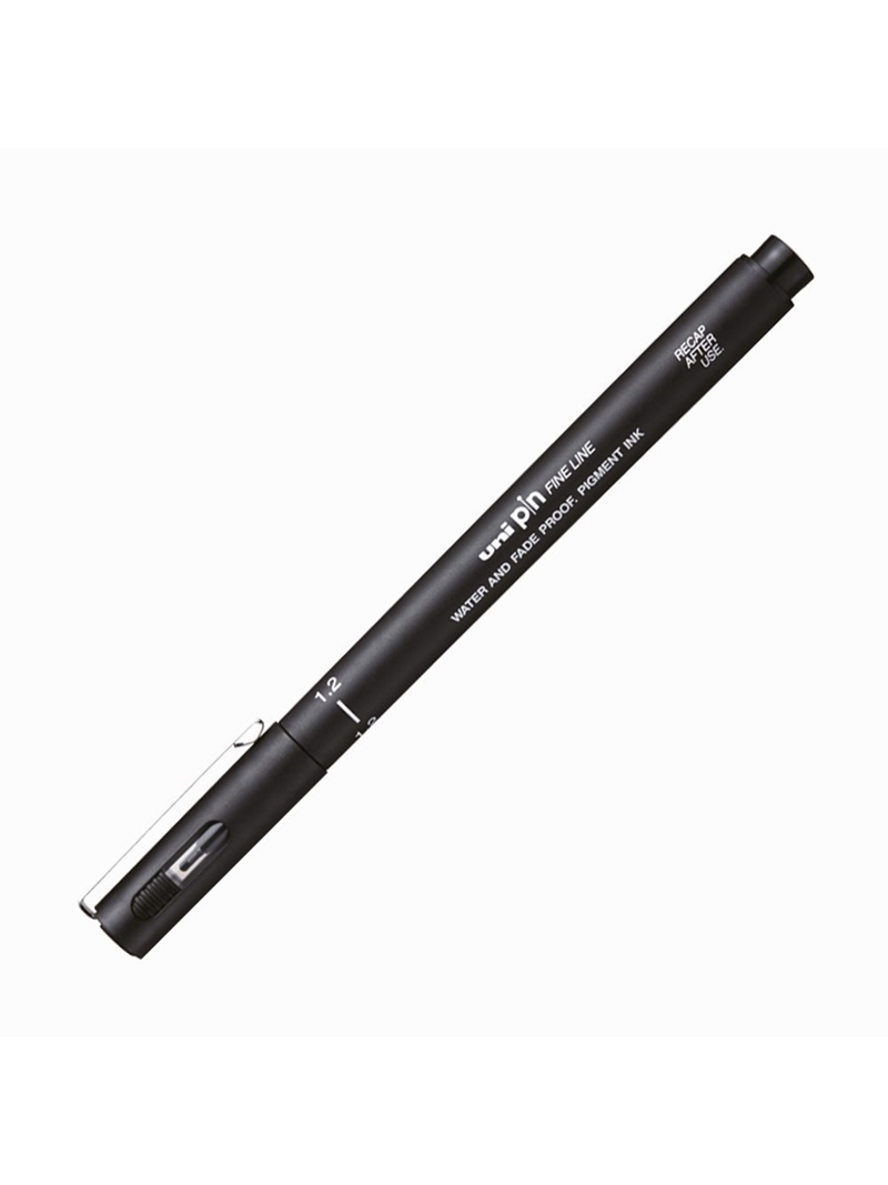 UNİ DRAWING PEN PIN12-200 1.2 SİYAH- 