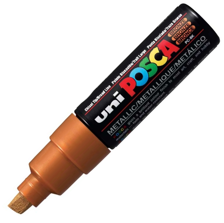 UNİ POSTER MARKÖRÜ POSCA PC-8K 8.0 BRONZ- 