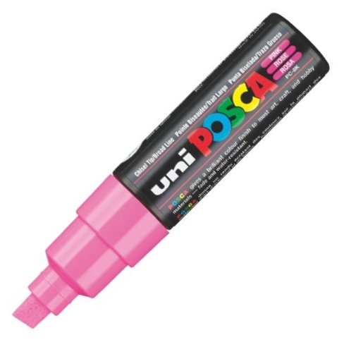 UNİ POSTER MARKÖRÜ POSCA PC-8K 8.0 PEMBE- 