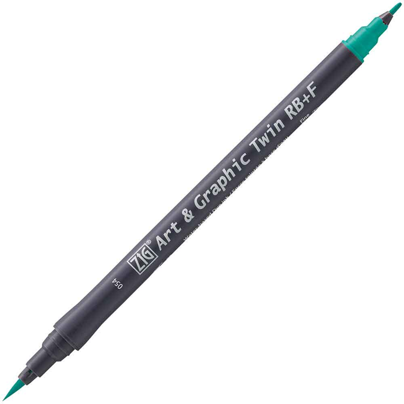 ZIG ART&GRAPHIC TWIN RB TUT-95 54 TURQUOISE GREEN- 