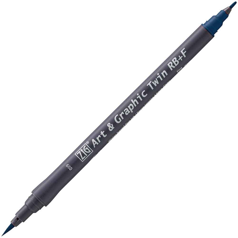 ZIG ART&GRAPHIC TWIN RB TUT-95 59 PEACOCK BLUE- 