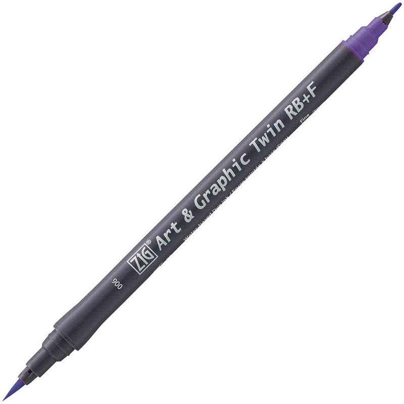 ZIG ART&GRAPHIC TWIN RB TUT-95 6 VIOLET- 