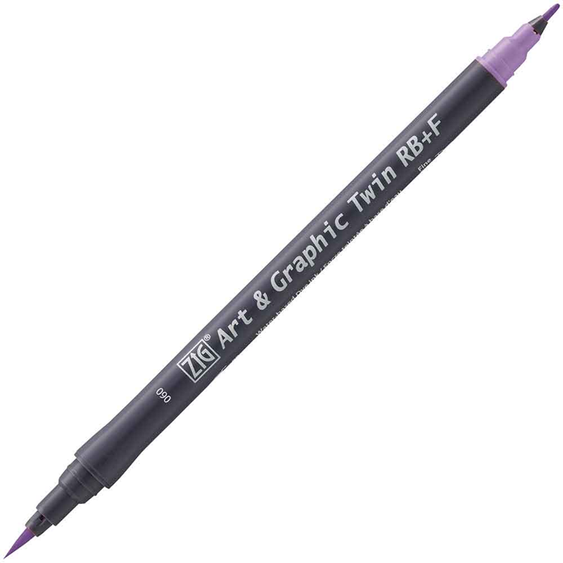 ZIG ART&GRAPHIC TWIN RB TUT-95 60 LIGHT VIOLET- 