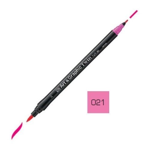 ZIG ART&GRAPHIC TWIN TUT-80 021 LIGHT PINK- 