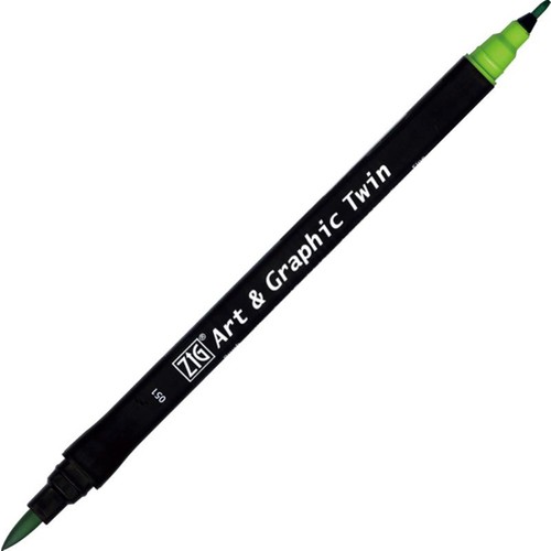 ZIG ART&GRAPHIC TWIN TUT-80 051 MAY GREEN- 