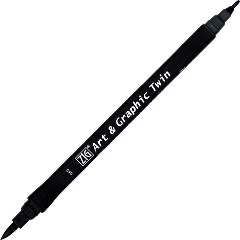 ZIG ART&GRAPHIC TWIN TUT-80 059 PEACOCK BLUE- 