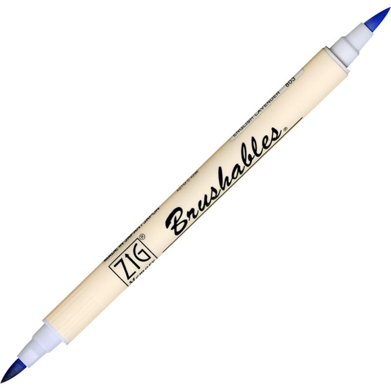 ZIG BRUSHABLES MS-7700 803 ENGLISH LAVENDER- 