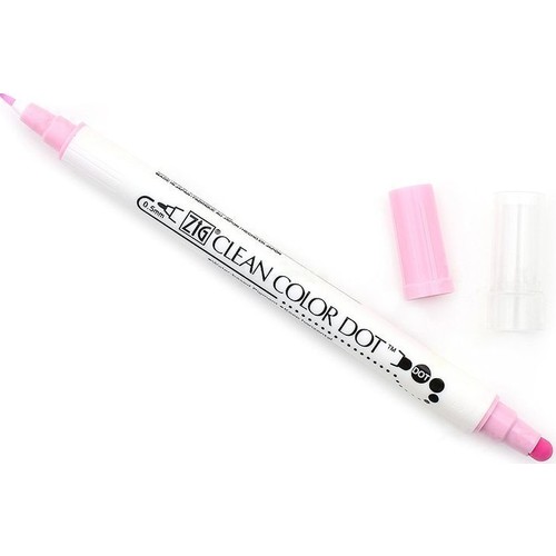 ZIG CLEAN COLOR DOT TC-6100 206 CANDY PINK- 