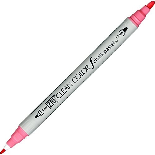 ZIG CLEAN COLOR F CHALK PASTEL TCS-6500 021 PINK- 