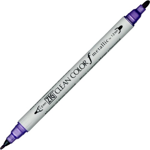 ZIG CLEAN COLOR F METALLIC TCS-8000 124 VIOLET- 