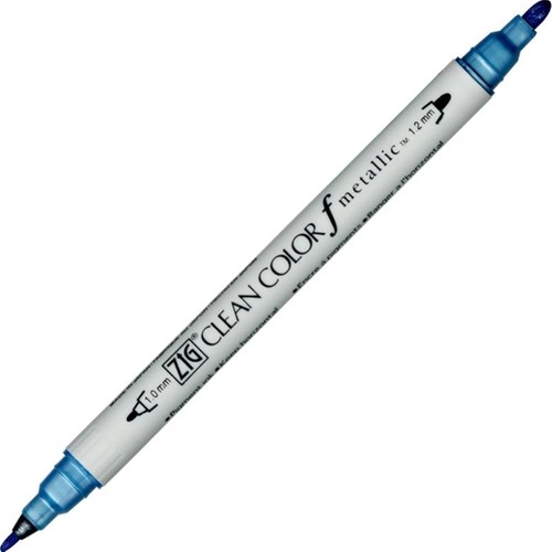 ZIG CLEAN COLOR F METALLIC TCS-8000 125 BLUE- 