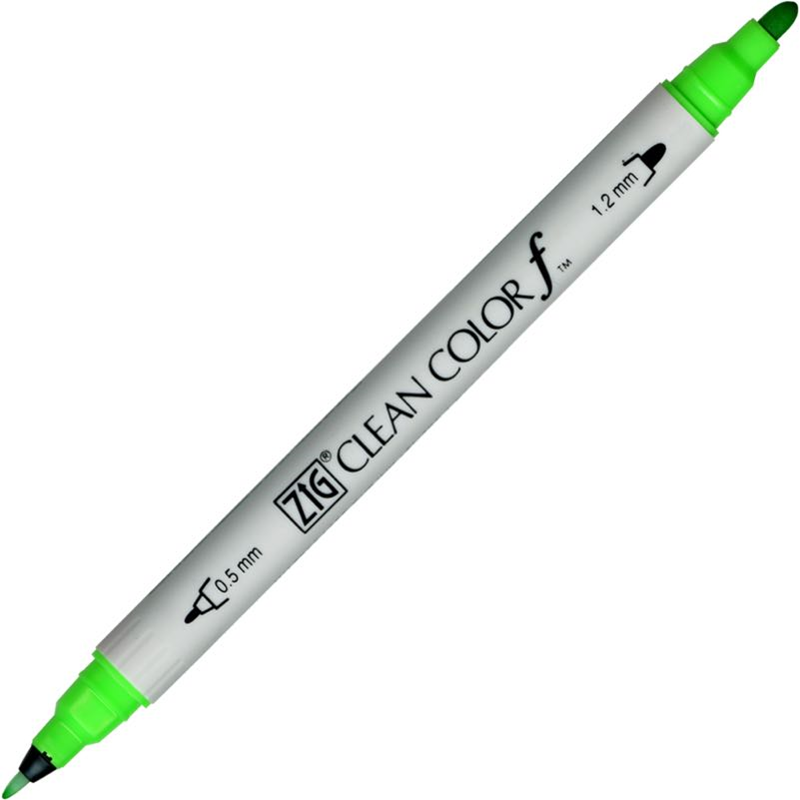 ZIG CLEAN COLOR F TCS-6000T 004 FL GREEN- 