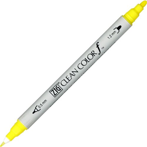 ZIG CLEAN COLOR F TCS-6000T 051 LEMON YELLOW- 